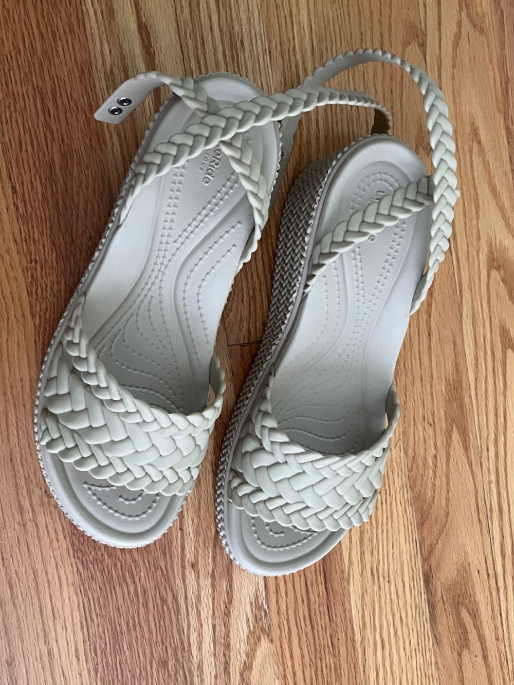 Brooklyn Woven Ankle Strap Wedge - CROCS
